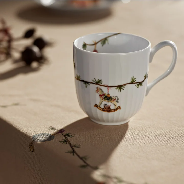 Kähler Design - Hammershøi Christmas 2025 Mug with handle, 33 cl, white