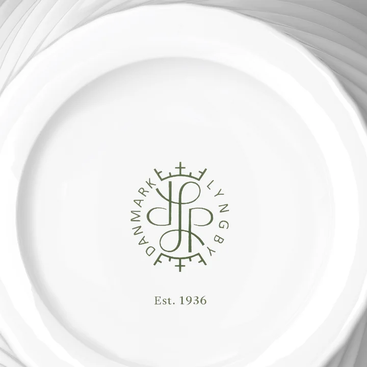 Lyngby Porcelæn - Twist vase, white