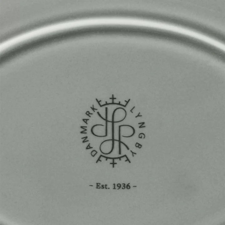 Lyngby Porcelæn - Rhombe Earth Serving platter, moss