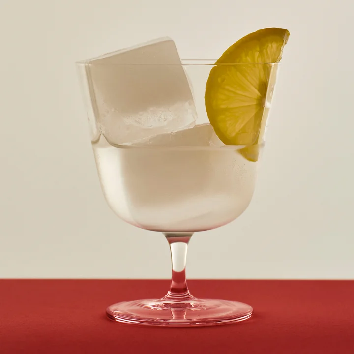 HAY - Curve Glass Steam, small, clear