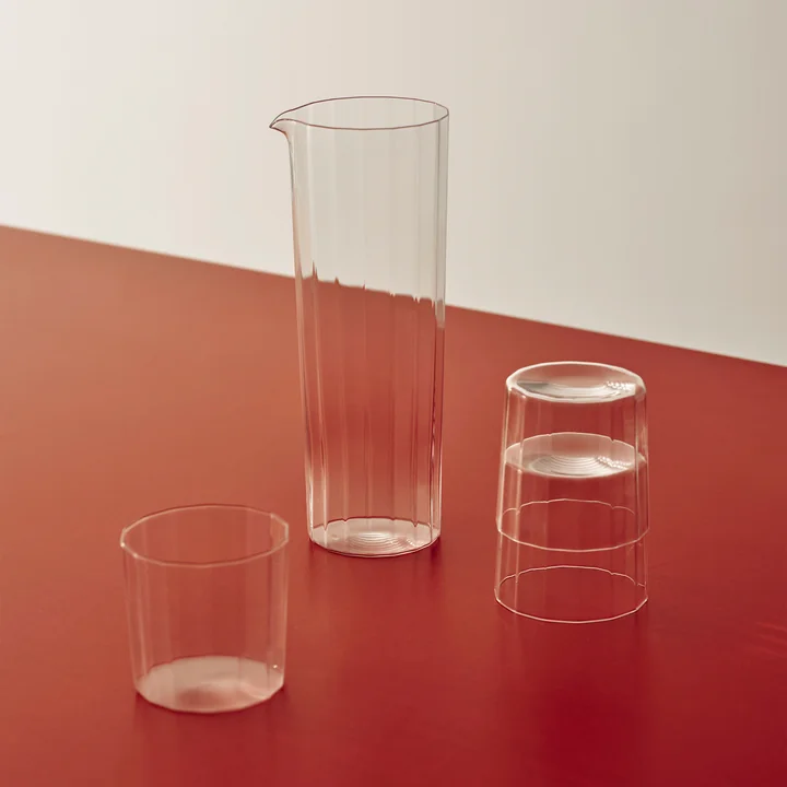 HAY - Angle Carafe, clear