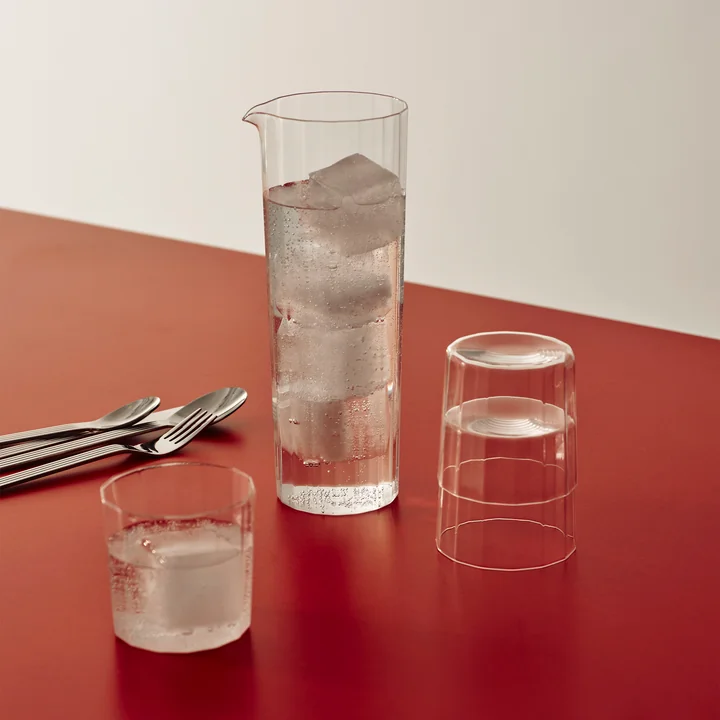 HAY - Angle Carafe, clear