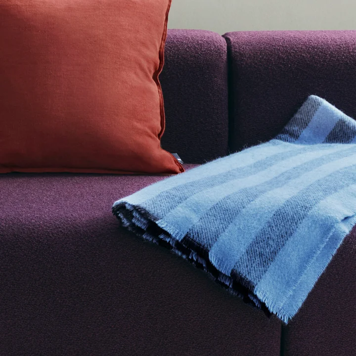 HAY - Duo Bedspread, 180 x 130 cm, sky blue