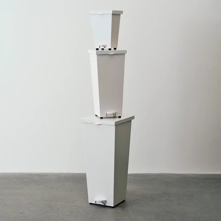 HAY - Loop Waste garbage can, white