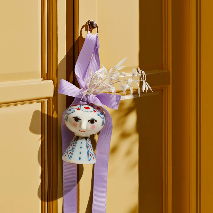 Bjørn Wiinblad - Eva Christmas ornament, blue (2025)