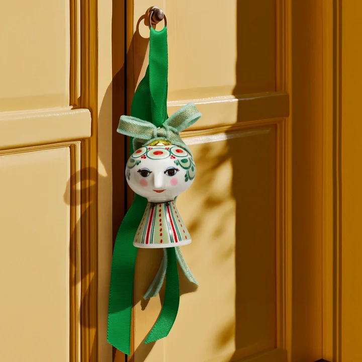 Bjørn Wiinblad - Eva Christmas ornament, green (2025)