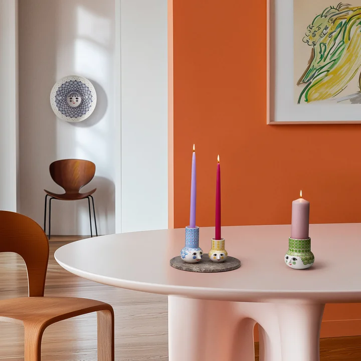 Bjørn Wiinblad - Olga block candle holder
