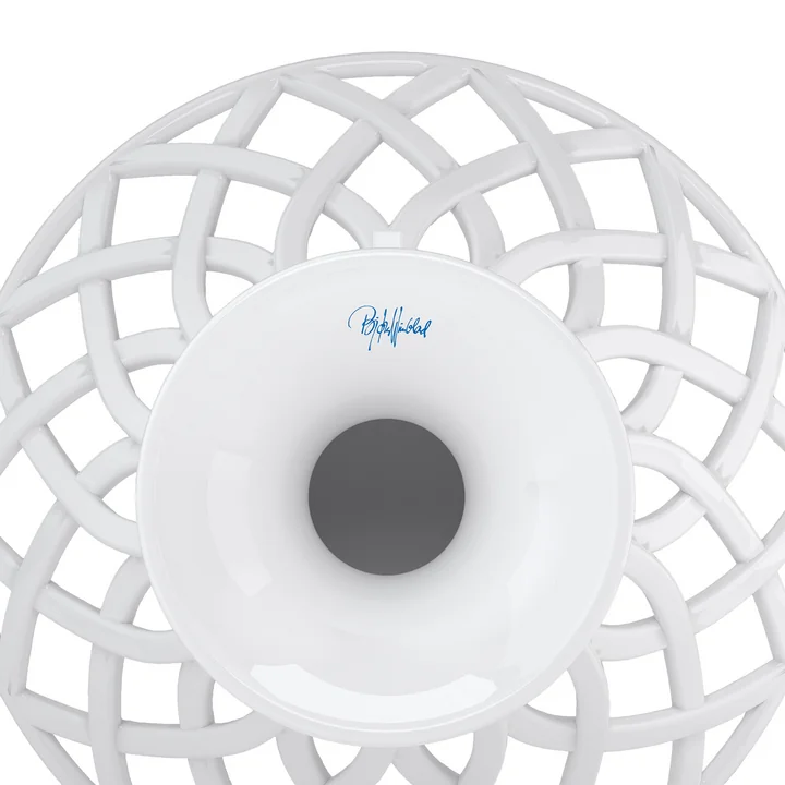 Bjørn Wiinblad - Dora fruit bowl on foot, Ø 25 cm, blue