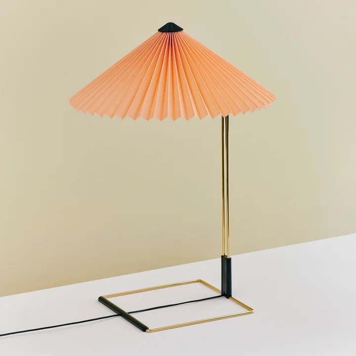 HAY - Matin LED table lamp L, peach