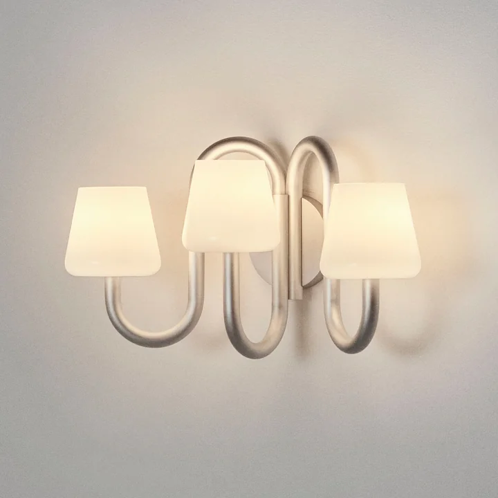 HAY - Apollo Sconce, white opal glass