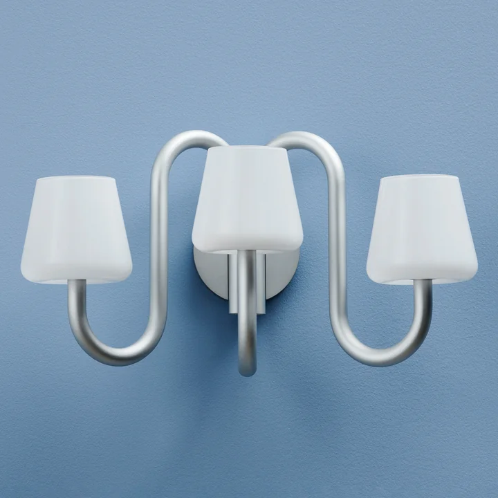 HAY - Apollo Sconce, white opal glass