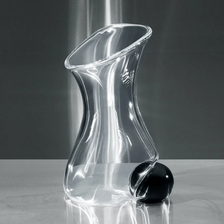 Holmegaard - Silhouette vase H 36 cm, clear
