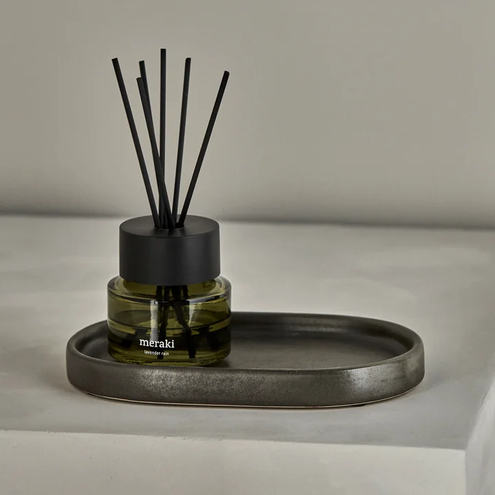 Meraki - Datura Tray, 20 x 1 2. 5 cm, dark gray