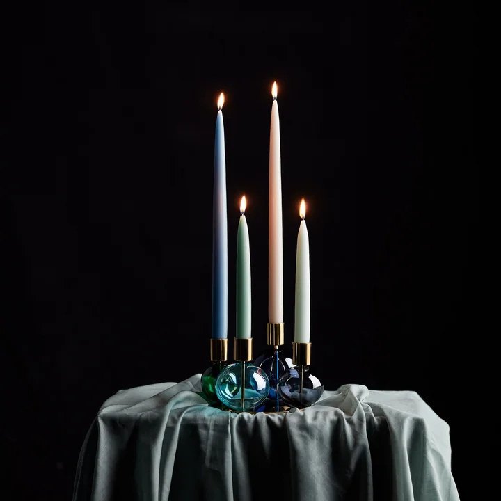 Holmegaard - Bubble candlestick