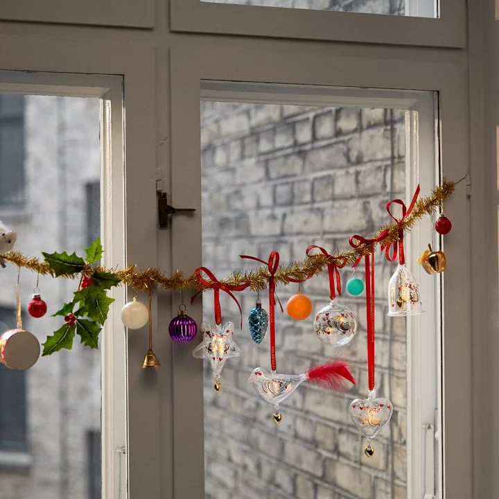 Holmegaard - Ann-Sofi Romme Christmas Bird, small / clear (2025)