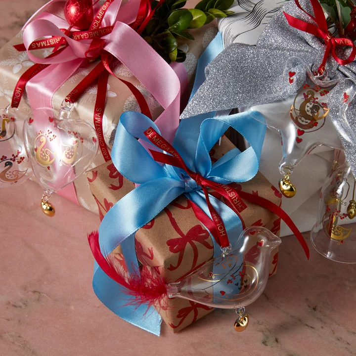 Holmegaard - Ann-Sofi Romme Christmas Bird, small / clear (2025)