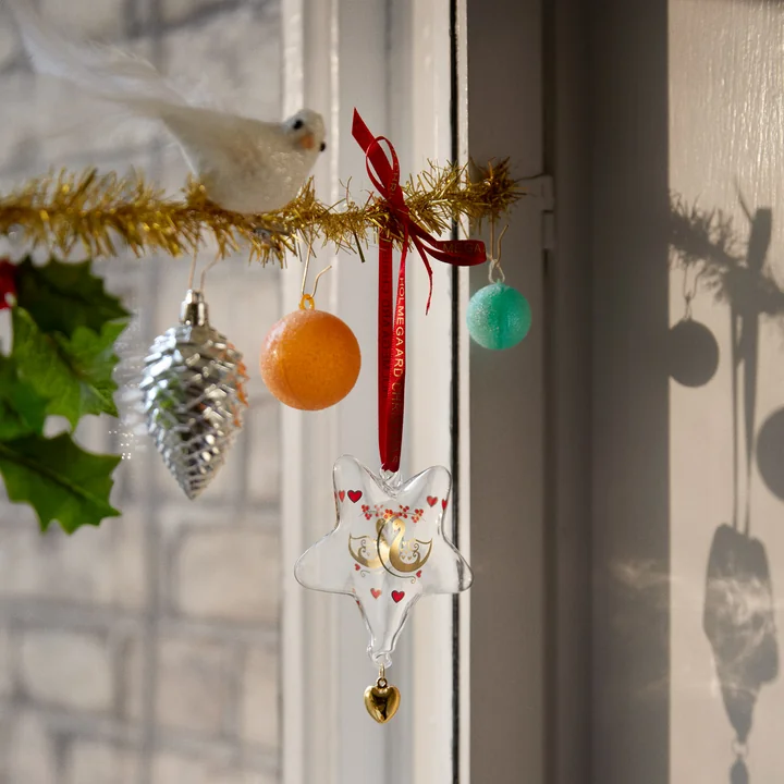 Holmegaard - Poinsettia, 2025 Ann-Sofie Romme, clear