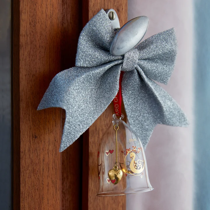 Holmegaard - Christmas bell 2025 Ann-Sofi Romme, H 8 cm, clear