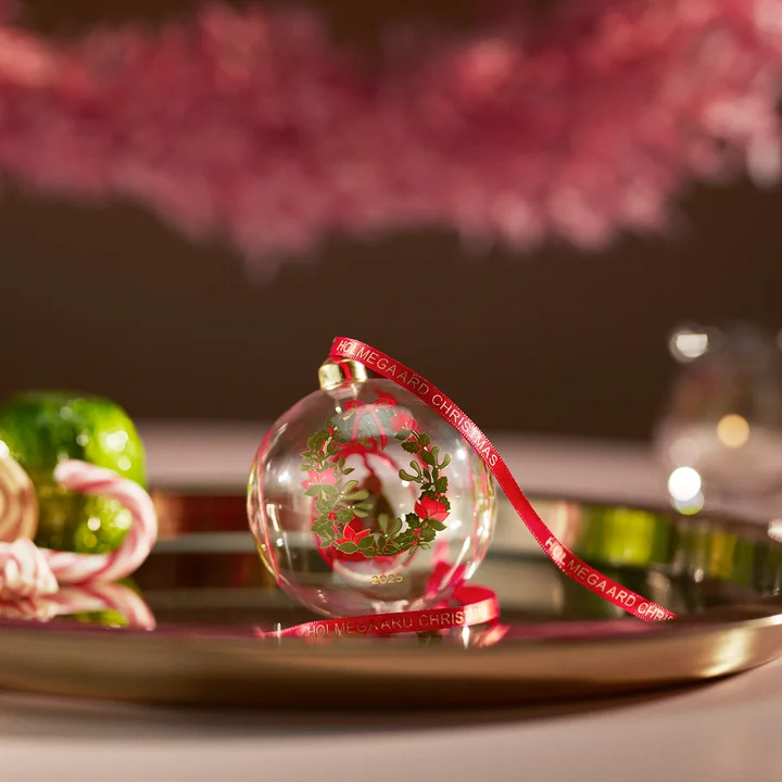 Holmegaard - Christmas bauble 2025, clear