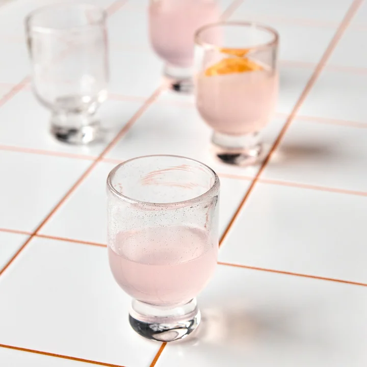 House Doctor - Rich Drinking glass, 230 cl, clear (set of 4)