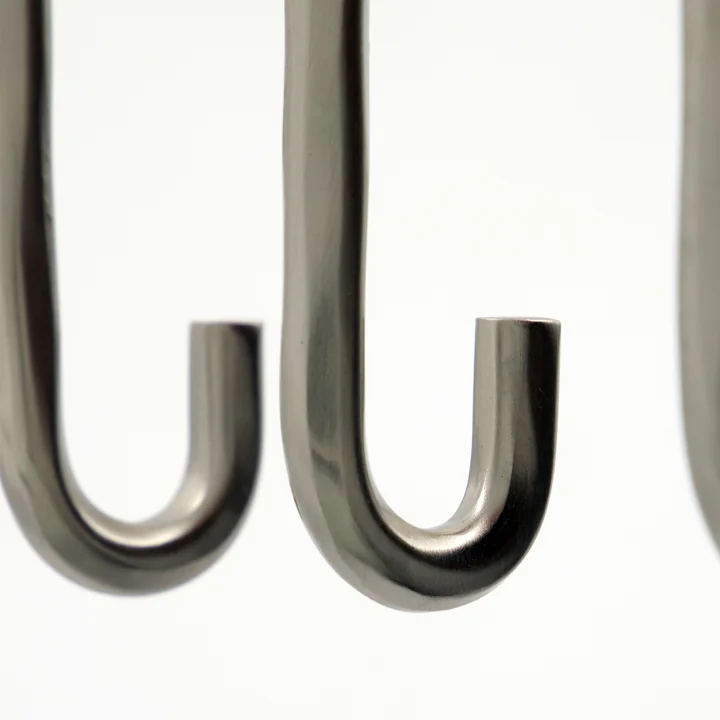 House Doctor - Welo Wall hook, brushed silver finish