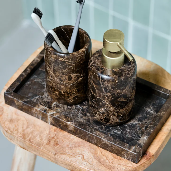 House Doctor - Able Tray, 24 x 14 cm, brown