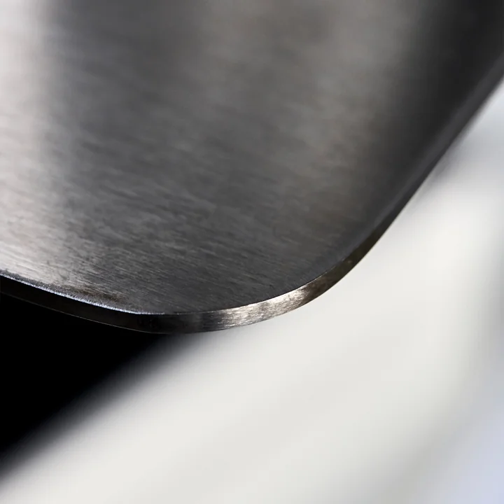 House Doctor - Book Wall shelf, L 32 cm, brushed silver finish