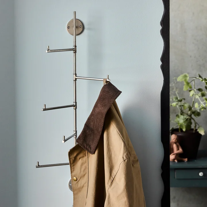 House Doctor - Flex Hook rail, H 70.5 cm, silver finish