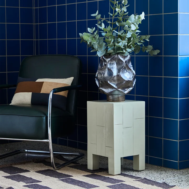 House Doctor - Brick Side table, H 50.5 cm, sand