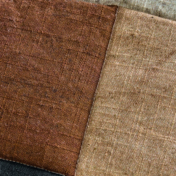 House Doctor - Patch Cushion cover, 50 x 50 cm, black / sand / brown