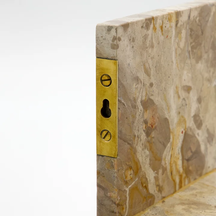 House Doctor - Marr shelf, marble, beige