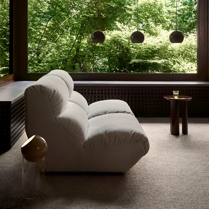 & Tradition - Hi Lo 2-seater sofa