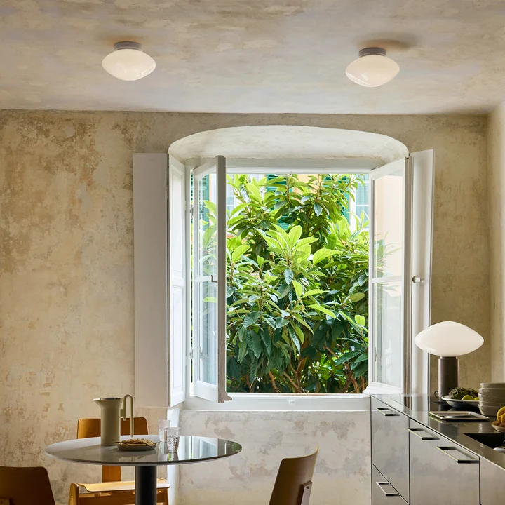 & Tradition - Mist AP22 Ceiling light / wall light, Ø 25 cm, matt white