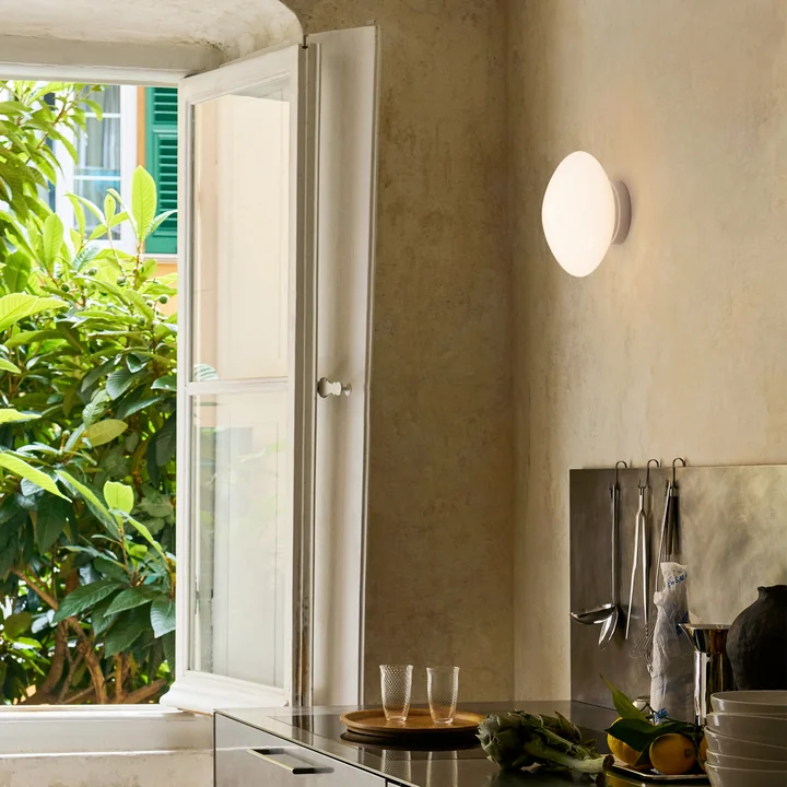 & Tradition - Mist AP22 Ceiling light / wall light, Ø 25 cm, matt white