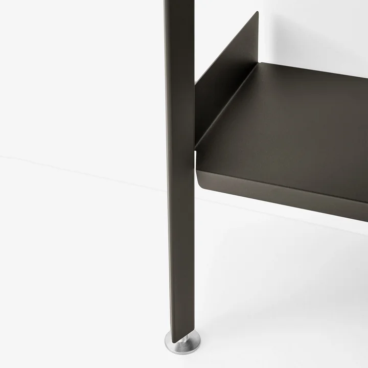 & Tradition - Rombe IF1 shelf, anthracite / shelves anthracite