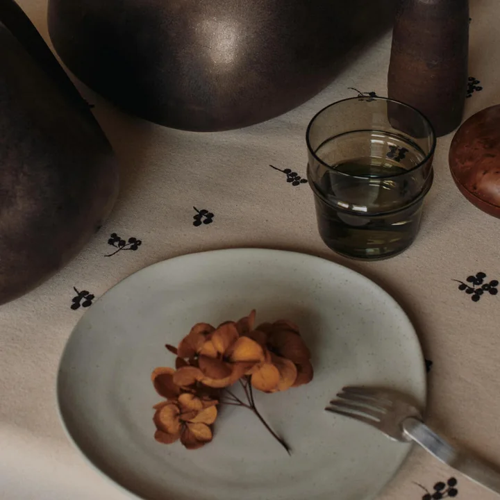 Ferm Living - Boya Low drinking glass, 30 cl, smoky gray