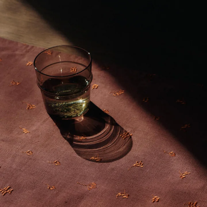 Ferm Living - Boya Low drinking glass, 30 cl, smoky gray