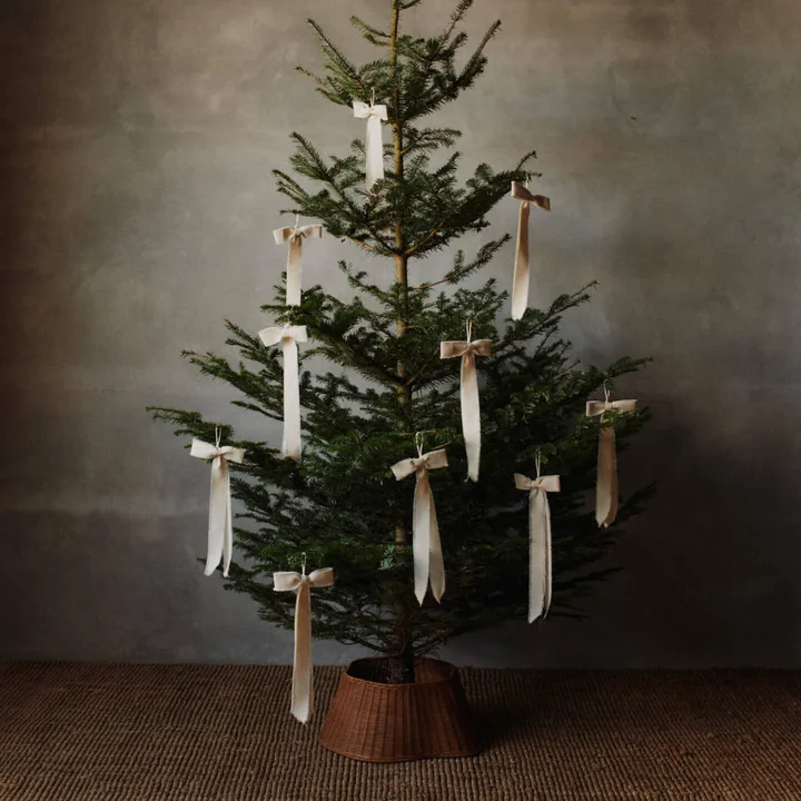 Ferm Living - Braided Christmas tree border, natural