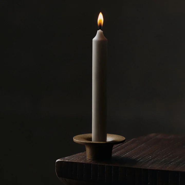 Ferm Living - Soothe Candle holder, brass finish