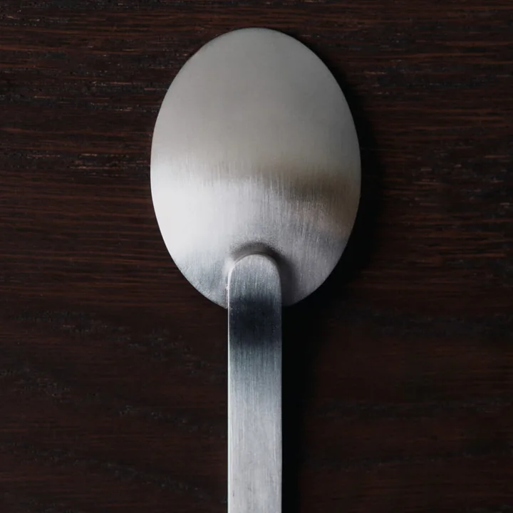 Ferm Living - Stelo cutlery set, brushed stainless steel (4 pieces)