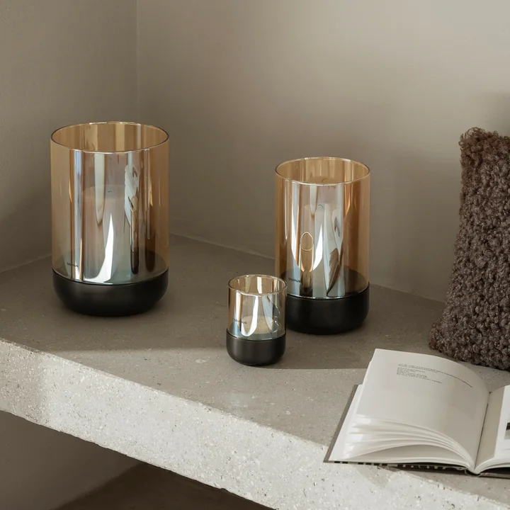 Blomus - Calma Lanterns, burned metal