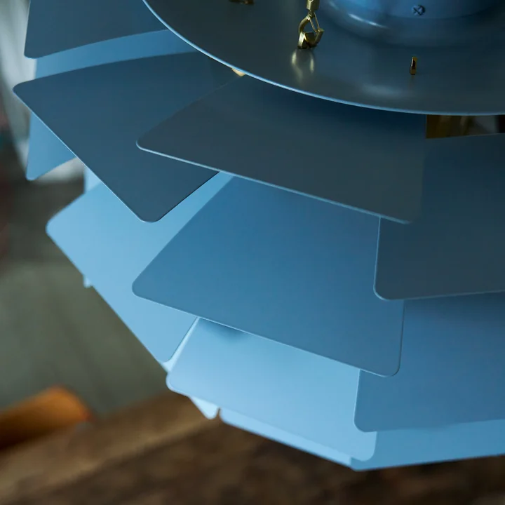 Louis Poulsen - PH Artichoke, dusty blue / brass