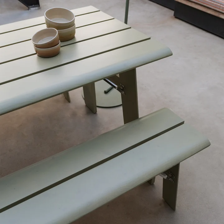 Zuiver - Avenue garden set, desert sage (3 pcs.)