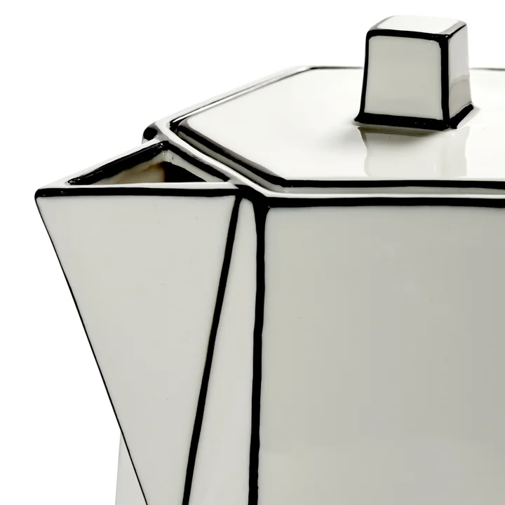 Serax - Carte Blanche teapot, white / black