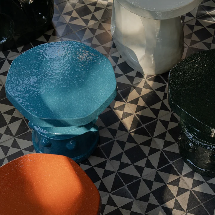 Serax - Clara side table 08, blue