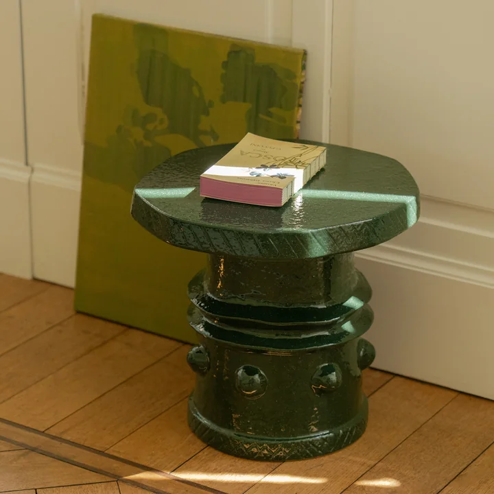 Serax - Clara side table 08, dark green