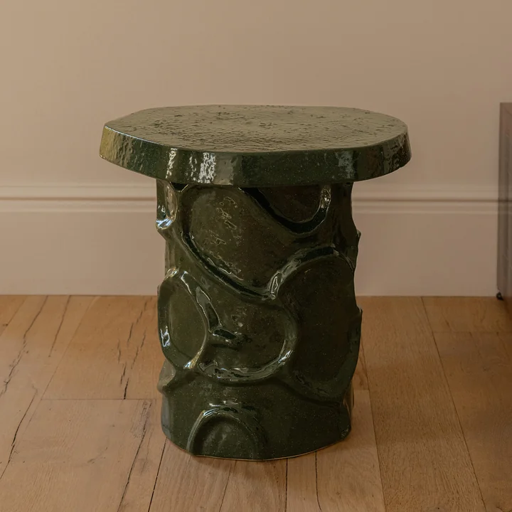 Serax - Mena Side table 07, dark green