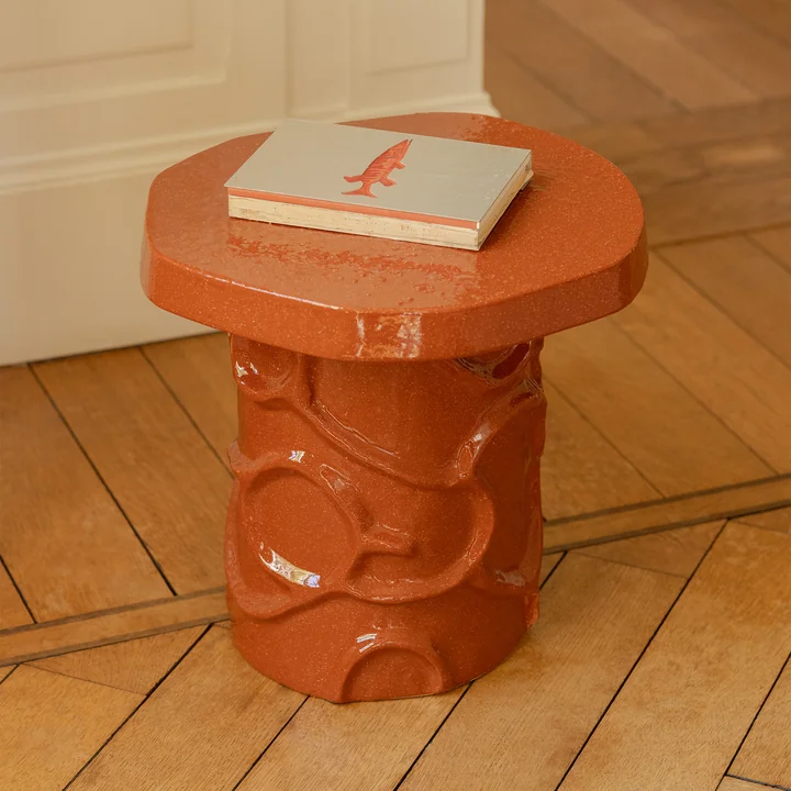 Serax - Mena Side table 07, rust