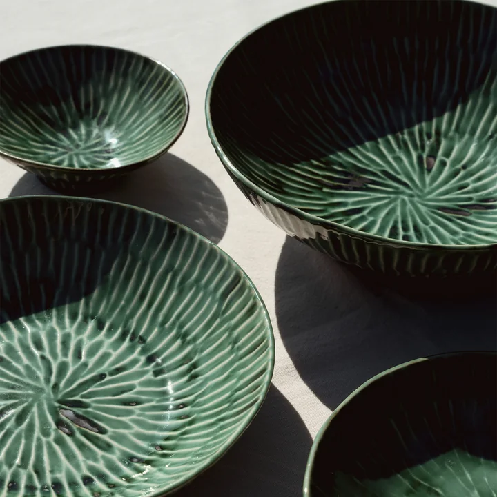 Serax - Verde Lanza Bowls, green