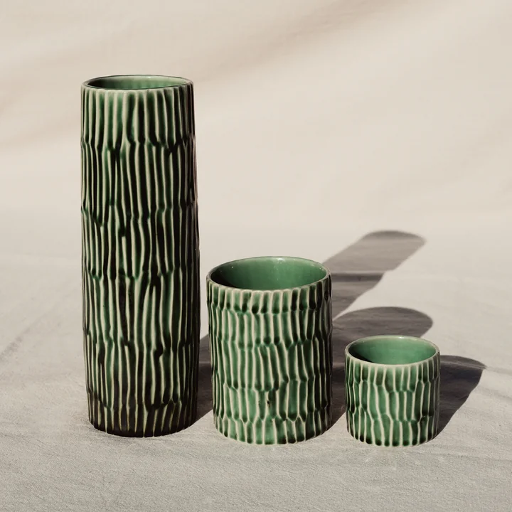 Serax - Verde Lanza Vases, green